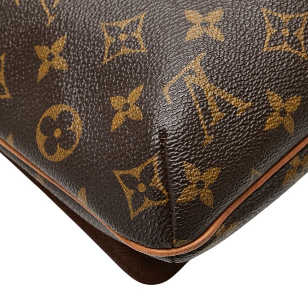 LOUIS VUITTON Brown Monogram Leather Shoulder Bag - Picture 7 of 13